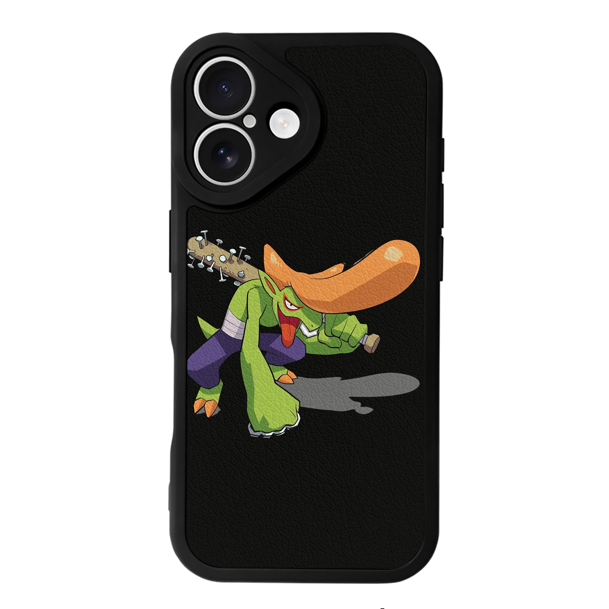 （画像用） 妖怪ウォッチ Yo-kai Watch 【iPhone 16シリーズ対応】シリコンスマホケース（レザー調） 材質：シリコン